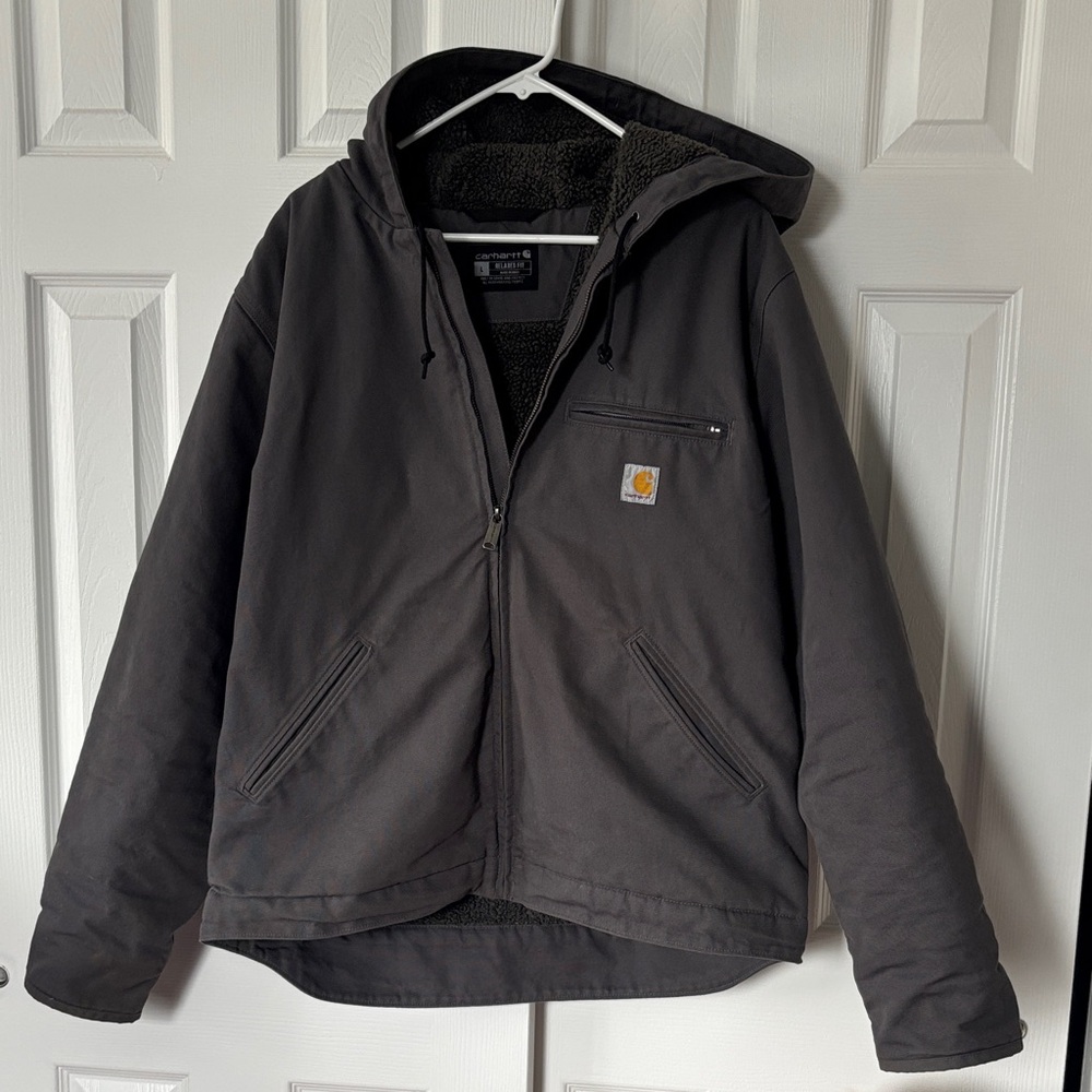 Carhartt Charcoal Hooded Jacket